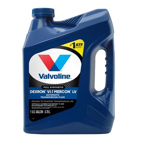 valvoline dexron vi automatic transmission fluid 1 gallon